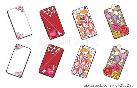 Decorated smartphone Decorated smartphone 64292283