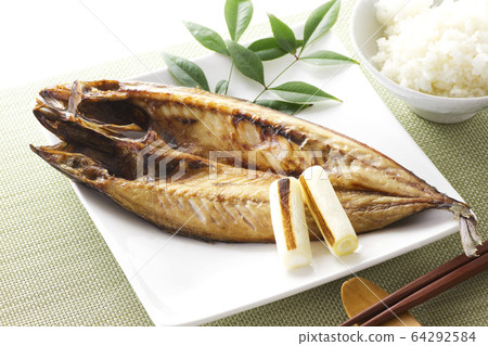 Dried mackerel grilled fish 21 Dried mackerel grilled fish 21 64292584