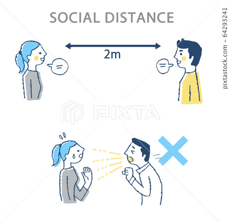 社會距離形象好榜樣壞榜樣 64293241