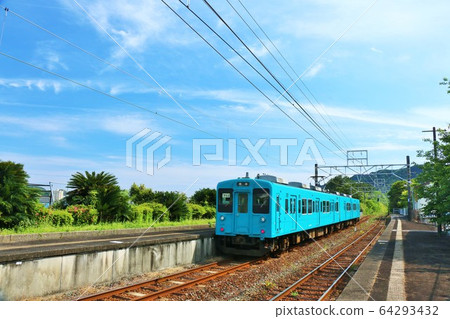 Wakayama Prefecture Nachi Station Blue Sky Kisei Main Line 64293432