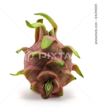 Fresh organic Thai Dragon fruit or Pitaya on white 64294005