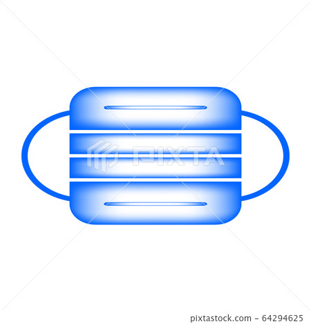 Medical mask icon. 64294625