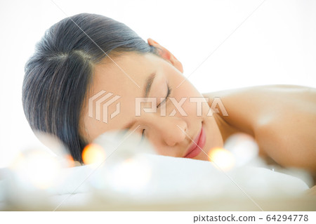 Beauty woman massage spa esthetic relaxation person material Beauty woman massage spa esthetic relaxation person material 64294778