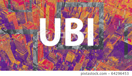 UBI theme with Manhattan New York City 64296453