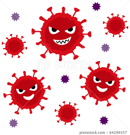 The image of a healthy virus (coronavirus) The image of a healthy virus (coronavirus) 64299357