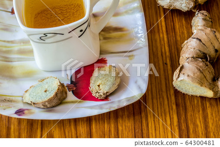 Ginger Tea Adrak Chai Spiced Indian Tea. Adrak wali Chai. 64300481