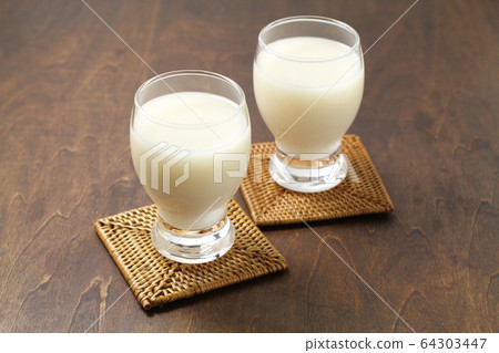 Cold amazake, amazake Cold amazake, amazake 64303447
