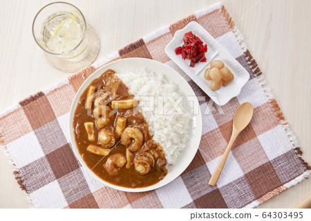 seafood curry seafood curry 64303495