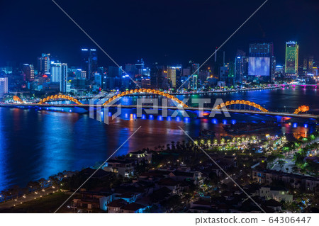 Night view of Vietnam · Da Nang 64306447