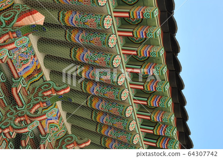 Gyeongbokgung Palace, Korean Dynasty, Royal Palace, Korea, Seoul, Special City, Keifukyu, Republic of Korea 64307742
