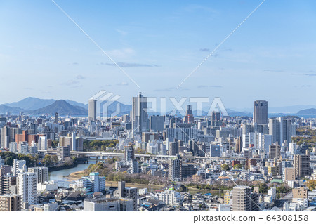 The streets of Hiroshima 64308158