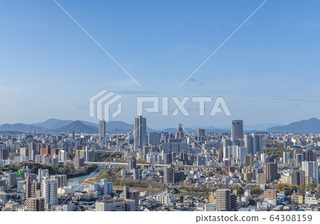 廣島的街道 廣島的街道 64308159