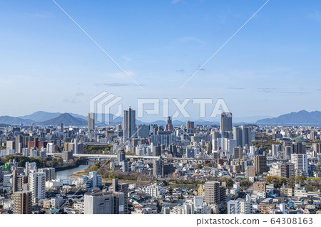 The streets of Hiroshima 64308163