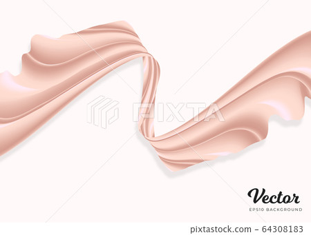 豪華窗簾，盛大開放背景 64308183