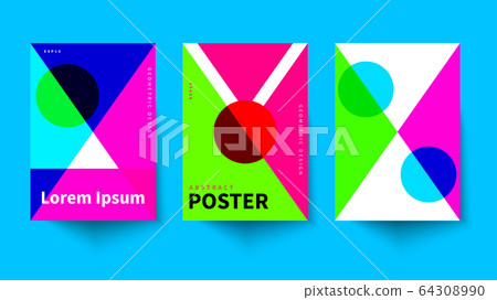 Vector bauhaus posters Vector bauhaus posters 64308990