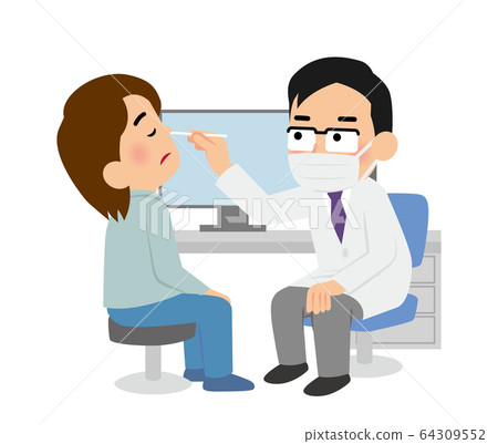 專業系列-醫生和病人 64309552