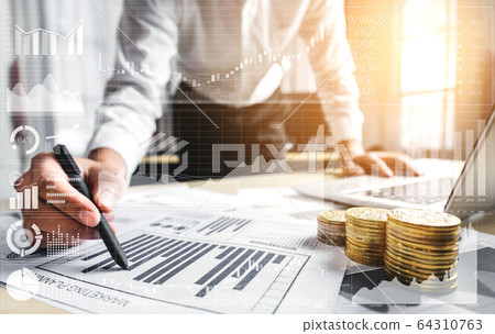 Data Analysis for Business and Finance Concept 64310763