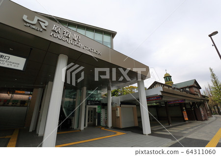 Harajuku Station East Exit 64311060