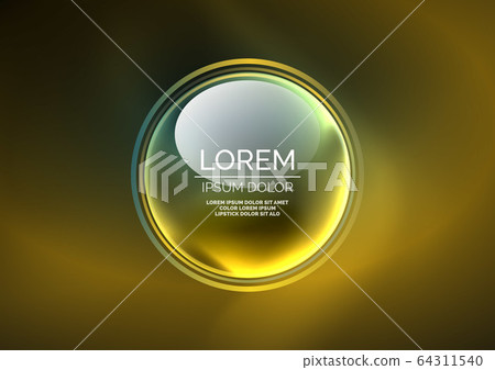 Glowing neon shiny transparent bubbles, glass circles or bio cell concept. Techno futuristic vector abstract background For Wallpaper, Banner, Background, Card, Book Illustration, landing page Glowing neon shiny transparent bubbles, glass circles or bio cell concept. Techno futuristic vector abstract background For Wallpaper, Banner, Background, Card, Book Illustration, landing page 64311540
