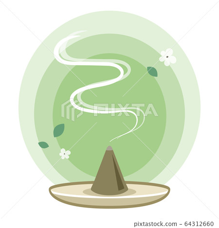 香和香架的插圖(三角形,三角形) 香和香架的插圖(三角形,三角形) 64312660