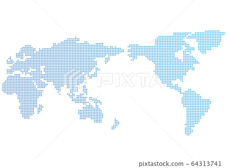 vector, vectors, world map 64313741