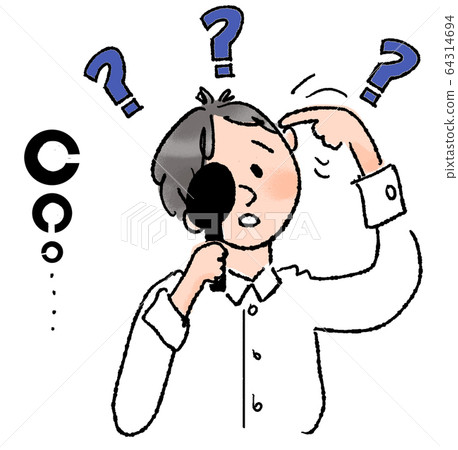 A boy shaking his neck at an eye test A boy shaking his neck at an eye test 64314694