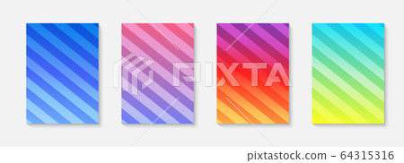 Minimal vector abstract cover notebook design. Minimal vector abstract cover notebook design. 64315316