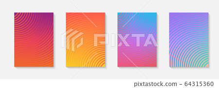 Minimal vector abstract cover notebook design. Minimal vector abstract cover notebook design. 64315360