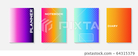 Minimal vector abstract cover notebook design. Minimal vector abstract cover notebook design. 64315379