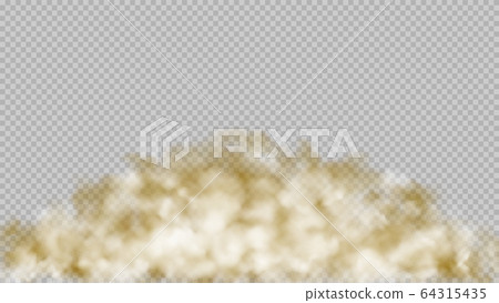 Road dust cloud with dirt or soil particles, brown Road dust cloud with dirt or soil particles, brown 64315435