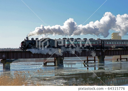 SL Fuyu no Shitsugen 橫渡釧路川 64315776