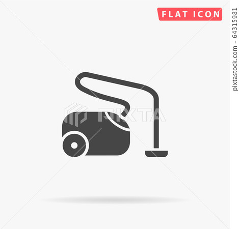 Vacuum Cleaner flat vector icon - Stock Illustration [64315981] - PIXTA