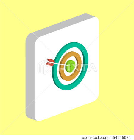 bullseye computer symbol - Stock Illustration [64316021] - PIXTA