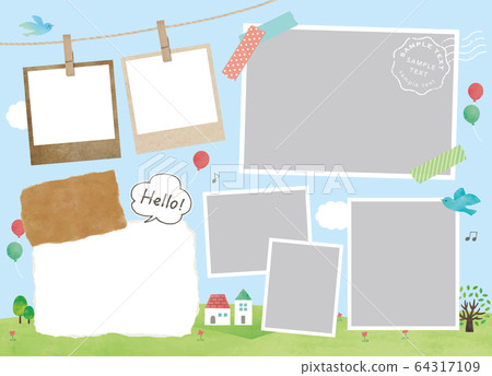 Album watercolor city 64317109