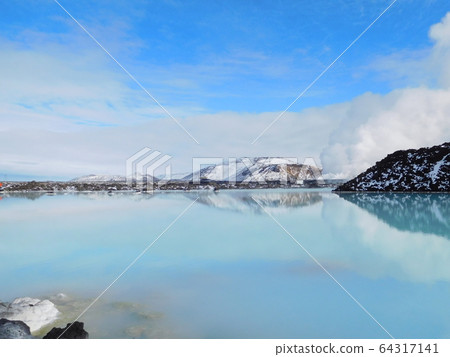 冰島藍色潟湖 64317141