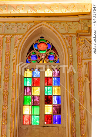 Wat Niwet Thammaprawat Gothic Temple - Ayutthaya Wat Niwet Thammaprawat Gothic Temple - Ayutthaya 64317647