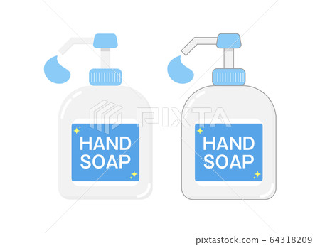 Icon: Hand soap bottle soap body set 64318209