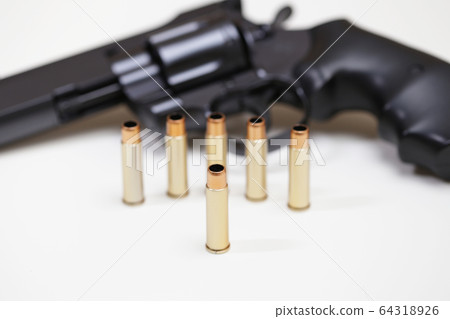 Handgun image white background 64318926