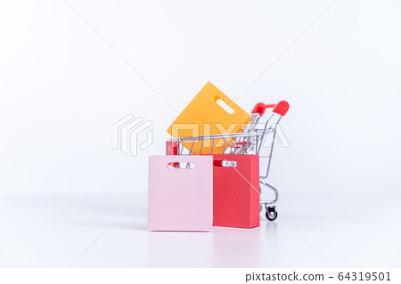 Shopping bag shopping online shopping cart shopping cart bags shopping 64319501