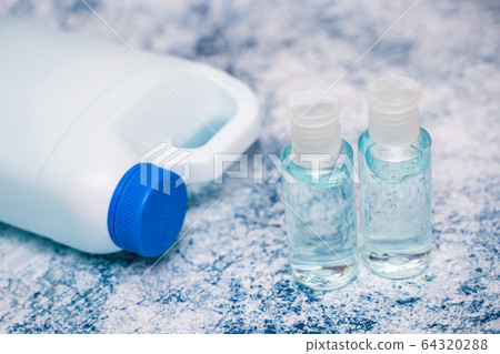 hand sanitizer for protection against viruses 64320288