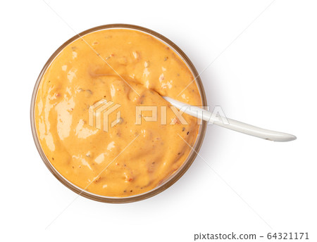 Bowl with Cocktail sauce Bowl with Cocktail sauce 64321171