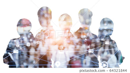 Business network Business network 64321844