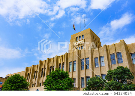 Kagoshima City Hall City Hall City Hall Kagoshima City Kagoshima Prefecture Japan Landscape Administration Government Local Politics [Photo taken from public roads] 64324054