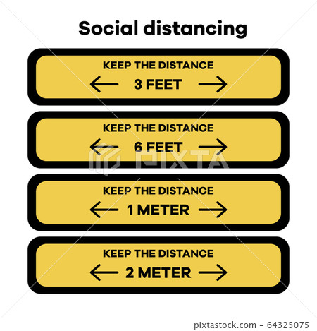 Social distancing Coronavirus COVID-19 Quarantine Social distancing Coronavirus COVID-19 Quarantine 64325075