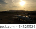 Dusk airport 64325524