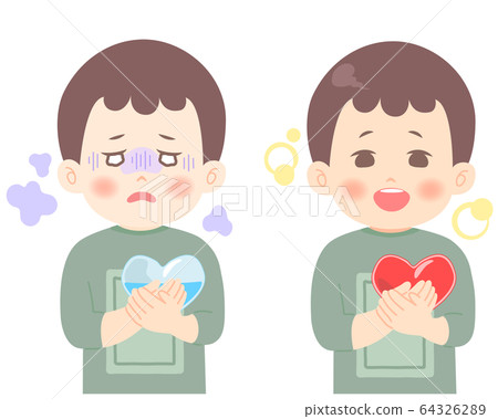 Illustration about mental health (touch sharp) Illustration about mental health (touch sharp) 64326289