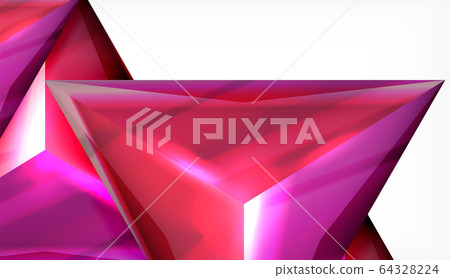 Triangle geometric vector abstract background Triangle geometric vector abstract background 64328224