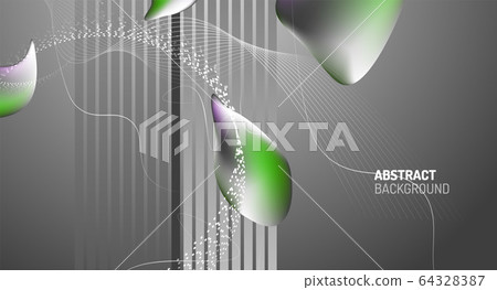 Fluid liquid color gradient background design. Vector illustration Fluid liquid color gradient background design. Vector illustration 64328387