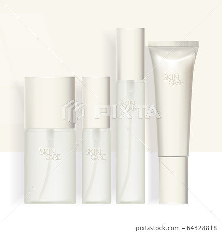 Vector mini beauty travel set Vector mini beauty travel set 64328818