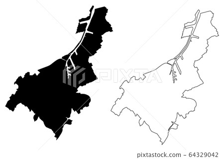 Ghent City (Kingdom of Belgium, Flemish Region) 64329042